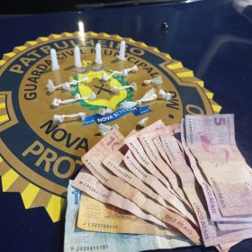 Nova Serrana: Guarda Municipal prende homem por tráfico de drogas durante patrulhamento