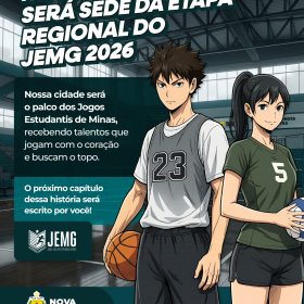 Nova Serrana é confirmada como sede regional do JEMG 2026