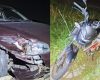 Motociclista e garupa ficam feridos após batida na MG-050, em Itaúna