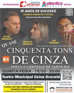 Vitor Branco retorna a Divin&oacute;polis com espet&aacute;culo solid&aacute;rio