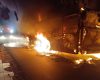 Ônibus é incendiado em BH e criminosos reclamam de situação em presídio