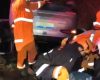 Grande BH: motorista capota carro na BR-381 após sofrer mal súbito
