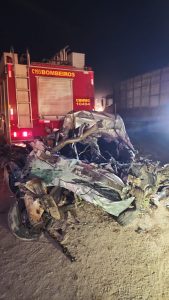 Colisão frontal deixa um morto na MG-050, em Formiga