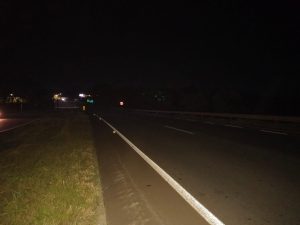 Pedestre fica ferida após atropelamento na MG-050, em Divinópolis