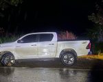 Motorista fica ferido após caminhonete aquaplanar na BR-354, entre Bambuí e Iguatama