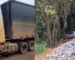 Acidente na BR-354 deixa três feridos e motorista é preso por dirigir com CNH cassada