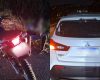Acidente na MG-050 em Itaúna deixa motociclista com fratura e passageira ferida