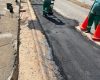 Fiscalização identifica problemas em obras de drenagem na Rua Goiás