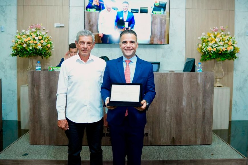 Presidente da OAB-MG recebe título de Cidadão Honorário em São…