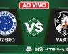 Final de jogo Cruzeiro 3×3 Vasco pelo Brasileirão