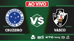 Final de jogo Cruzeiro 3&times;3 Vasco pelo Brasileir&atilde;o