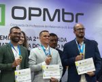 Três representantes de Minas recebem medalha de ouro na Olimpíada de Professores de Matemática do Ensino Médio no Brasil
