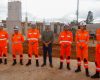 Governo de Minas vistoria obras da nova sede do Corpo de Bombeiros em Diamantina