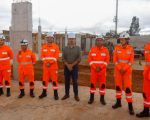 Governo de Minas vistoria obras da nova sede do Corpo de Bombeiros em Diamantina
