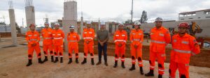 Governo de Minas vistoria obras da nova sede do Corpo de Bombeiros em Diamantina