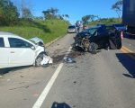 Acidente mata uma pessoa e deixa quatro feridos na MG-050, entre Divinópolis e Formiga