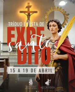 Festa de Santo Expedito mobiliza fi&eacute;is com programa&ccedil;&atilde;o especial em Divin&oacute;polis