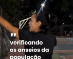 Prefeita Janete Aparecida visita Parque da Ilha e verifica problemas na iluminação em Divinópolis