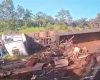 Carreta tomba e motorista fica ferido na BR-262, em São Gonçalo do Pará
