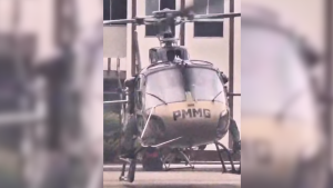 Polícia Militar explica atuação de helicóptero em Divinópolis