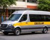 Van escolar irregular é apreendida durante fiscalização em Divinópolis