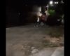 VÍDEO: Carro capota no bairro Niterói, em Divinópolis