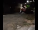 VÍDEO: Carro capota no bairro Niterói, em Divinópolis