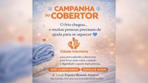 Grupo Cidade Voluntária promove arrecadação de cobertores para o inverno em Divinópolis