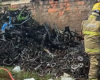 Itaúna: Incêndio provoca estragos em depósito