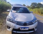 Idoso de 73 anos morre atropelado na MG-170, em Lagoa da Prata