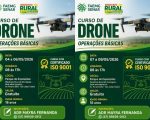 Oportunidade: Sindicato Rural de Divinópolis e Sistema FAEMG SENAR oferecem duas turmas de curso gratuito de Drone – Operações Básicas