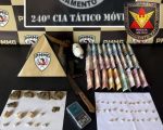 Divinópolis: Homem é preso e menores são apreendidos com crack e maconha no Porto Velho