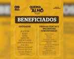 Queima do Alho da Divinaexpo divulga entidades e iniciativas beneficiadas pela edição 2026