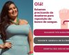 Doação de sangue para Angélica de Oliveira Silva, em Divinópolis