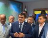 Domingos Sávio oficializa pré-candidatura ao Senado ao lado de Flávio e Nikolas