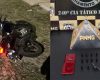 Homem cai da moto em perseguição e é preso com drogas em Divinópolis; veículo era furtado
