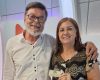 Ganhadora da pergunta premiada, Iêda do N. S. da Conceição retirou o seu prêmio no programa Jorge Neto