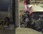 Motorista bêbada é presa após bater carro contra poste em avenida de BH