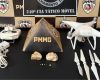 Mulher é presa com drogas e drone em carro 'emprestado' na BR-494, em Divinópolis