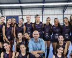 Governo de Minas vistoria obras de revitalização de ginásio poliesportivo em Poços de Caldas