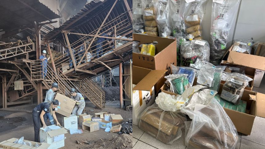 Polícia Civil incinera meia tonelada de drogas em Divinópolis