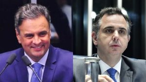 Poss&iacute;veis aliados, A&eacute;cio j&aacute; assumiu namoro com ex de Rodrigo Pacheco