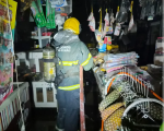 Incêndio atinge comércio em Oliveira