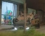 Viatura da PM capota durante patrulhamento em Bom Despacho