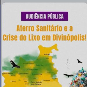 População é convocada para audiência sobre o lixo em Divinópolis