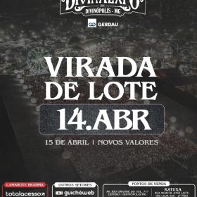 Virada de lote da Divinaexpo 2026 acontece no dia 14 de abril