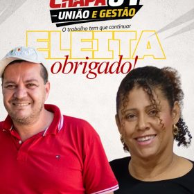 Chapa 01 vence eleição no Sintram