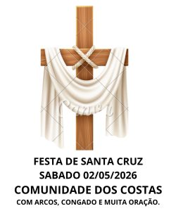 Festa de Santa Cruz celebra f&eacute; e resist&ecirc;ncia na Comunidade dos Costas em Divin&oacute;polis