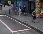 Prefeitura de Divinópolis instala vaga exclusiva para bicicletas no Centro da cidade