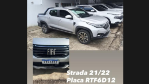 Ve&iacute;culo &eacute; furtado no bairro Santa Tereza em Divin&oacute;polis